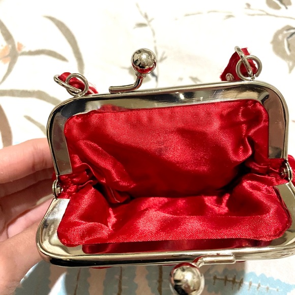 *3 for $15* Tiny Red Ruffle Purse❤️💋 - Picture 3 of 5